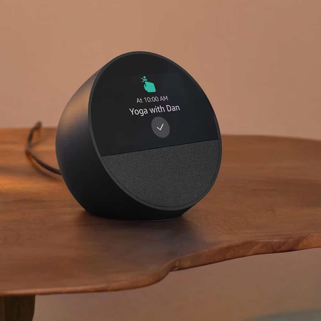 Amazon echo spot black 2 MyTechpoint.lk