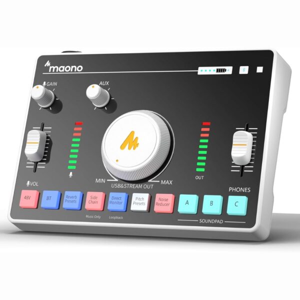 MAONO Streaming Audio Mixer