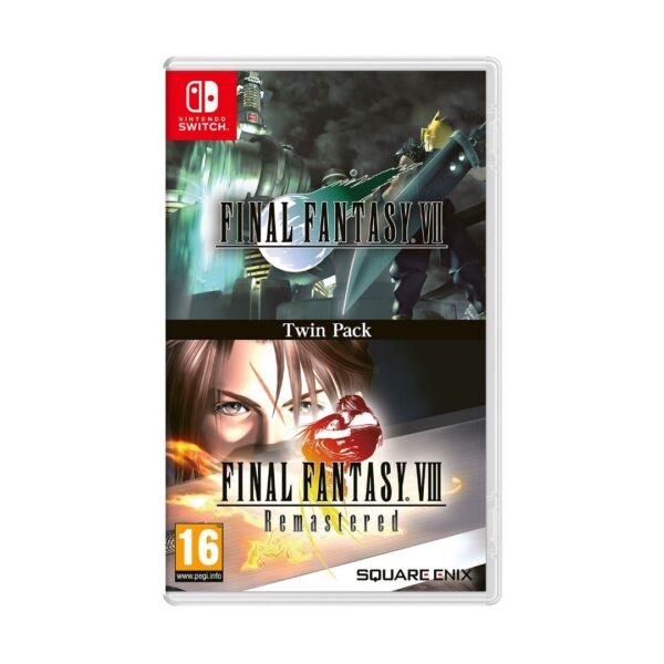 Final Fantasy VII & Final Fantasy VIII Remastered – Twin Pack – Switch